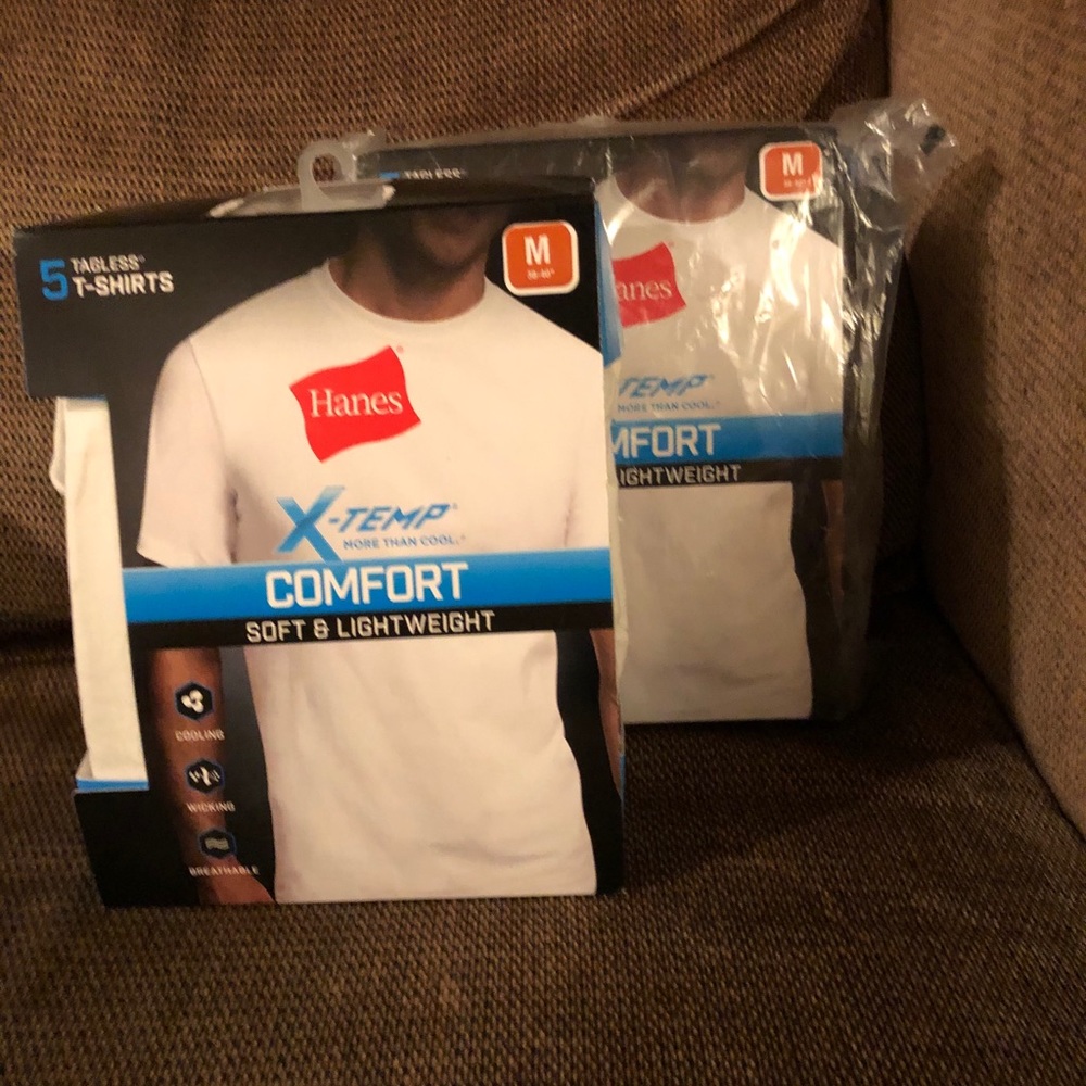 NEW Hanes X-temp 5 pack